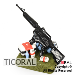 ADORNO FORTNITE MAQUETA SET DE GUERRA A.PORC x 1